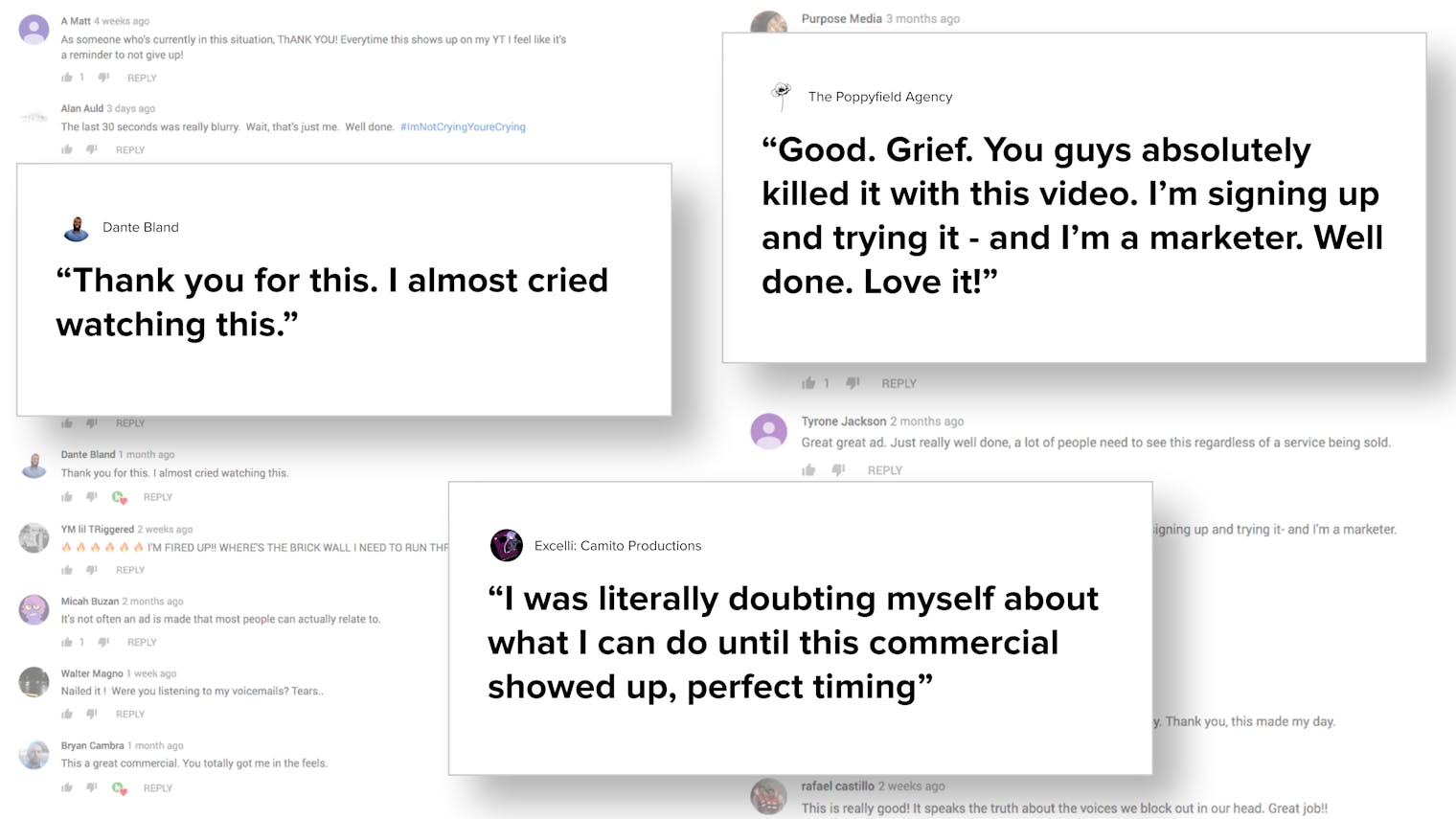 Keap You Tube Comments